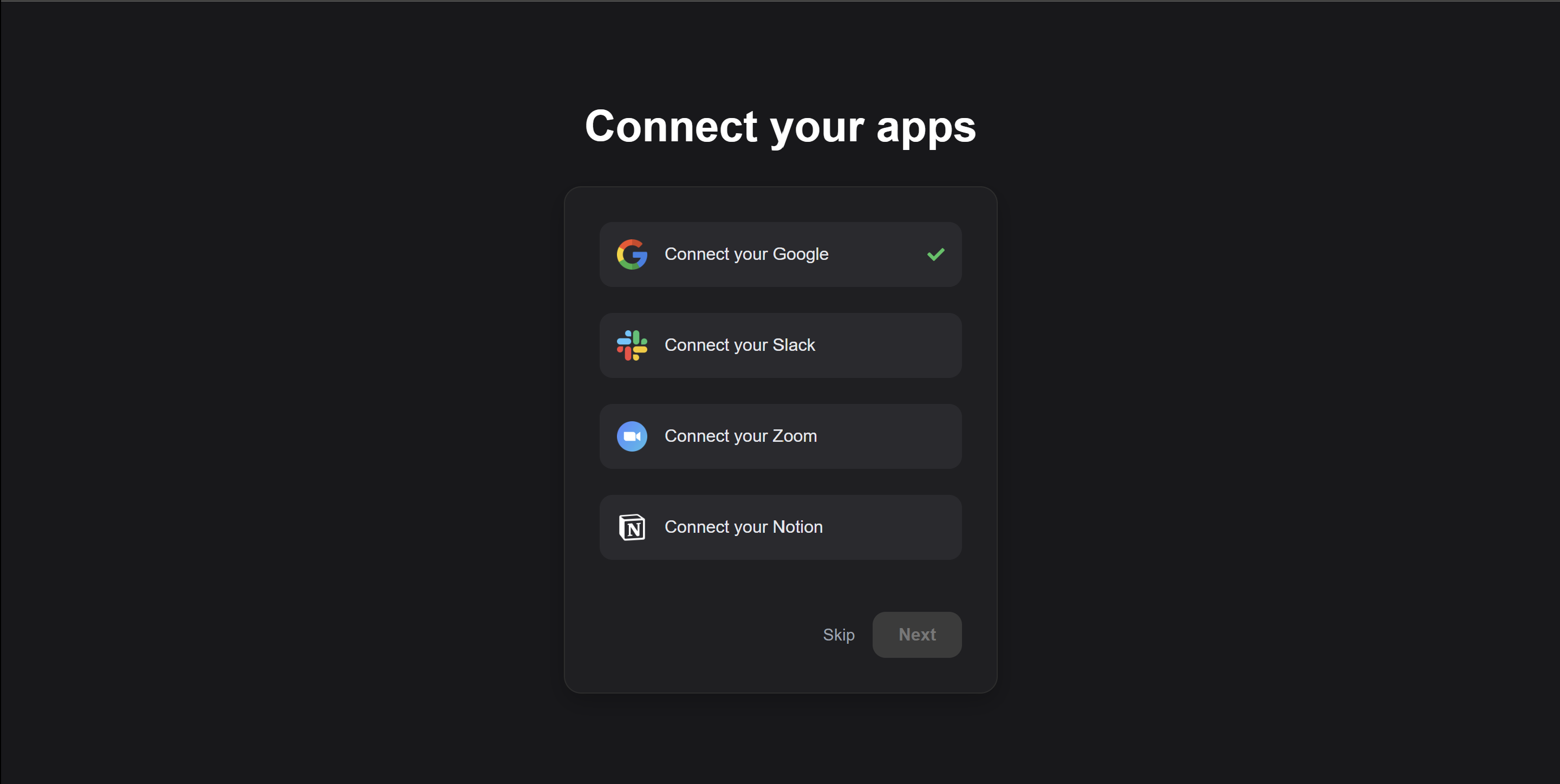 Connect Your Apps